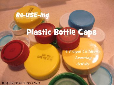 Re-USE-ing plastic bottle caps