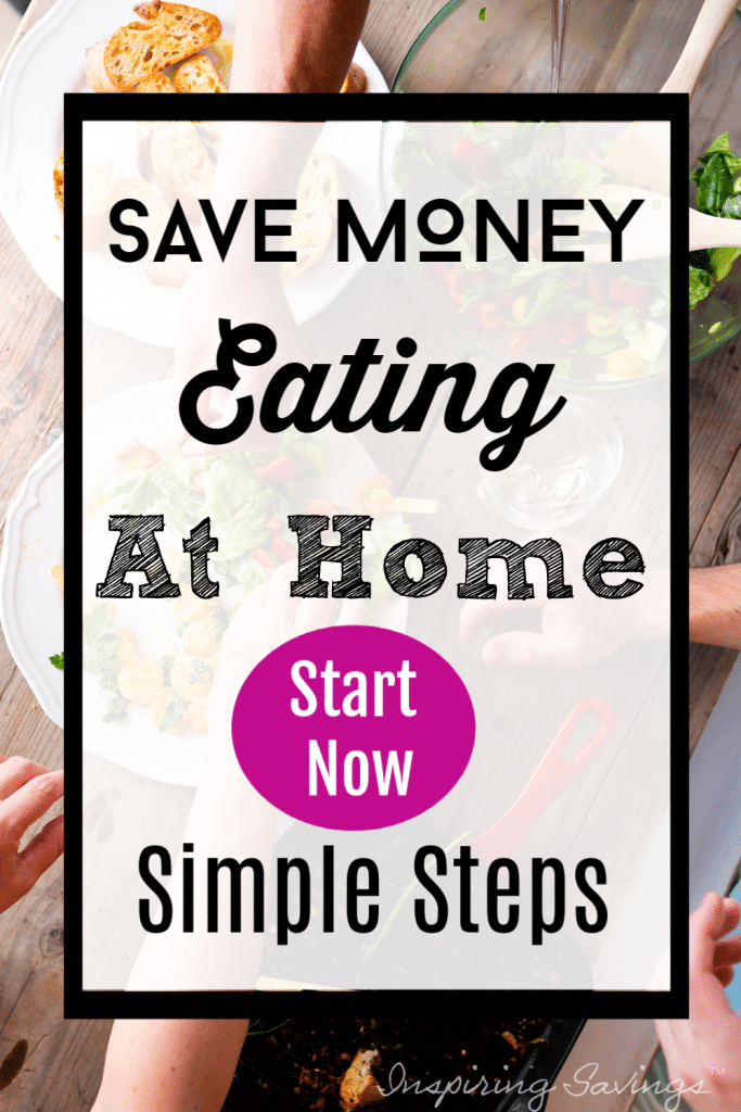 Saving Money eating at Home - simple tips image