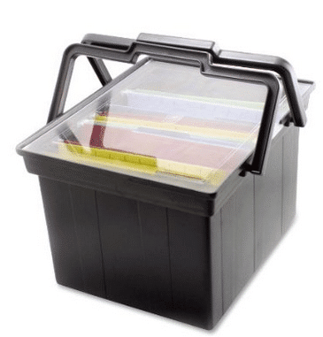 Plastic storage container