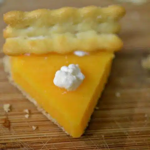 Mini Pumpkin Pies - Made with Cheese & Crackers