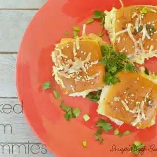Baked Ham Sandwiches - Left Over Make Over Dinner