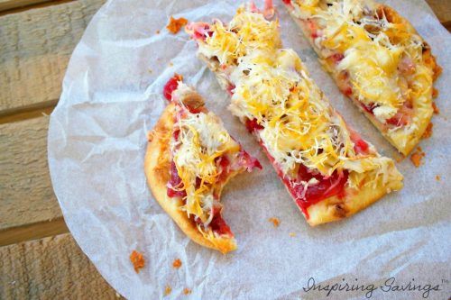 Cranberry Turkey Flatbread done