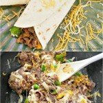 Make Easy Homemade steak cheese wraps... perfect for lunch or dinner