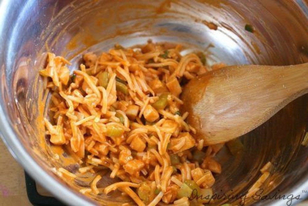 Stuffing for Buffalo Chicken Stuffed Bread Bites