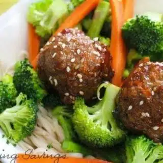 Ginger Garlic Pork Meatballs