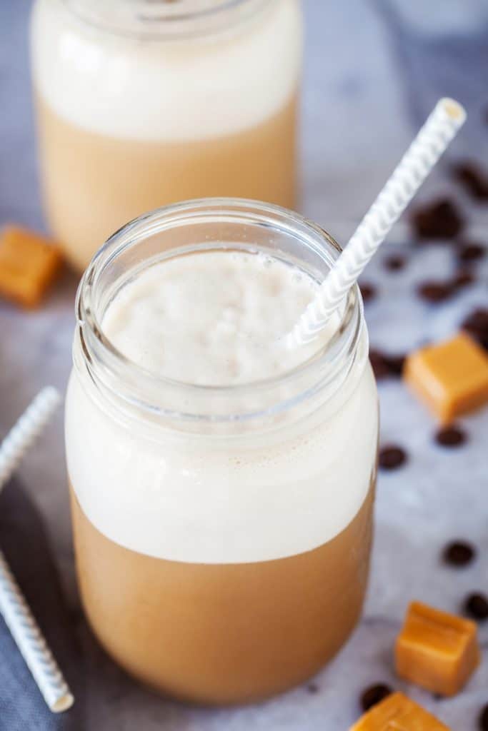 Vanilla Caramel Iced Coffee