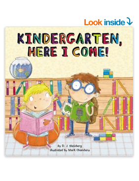 Books for Back To School - Kindergarten Here I come