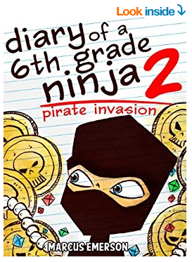 Diary of a 6th grade ninja 2 book