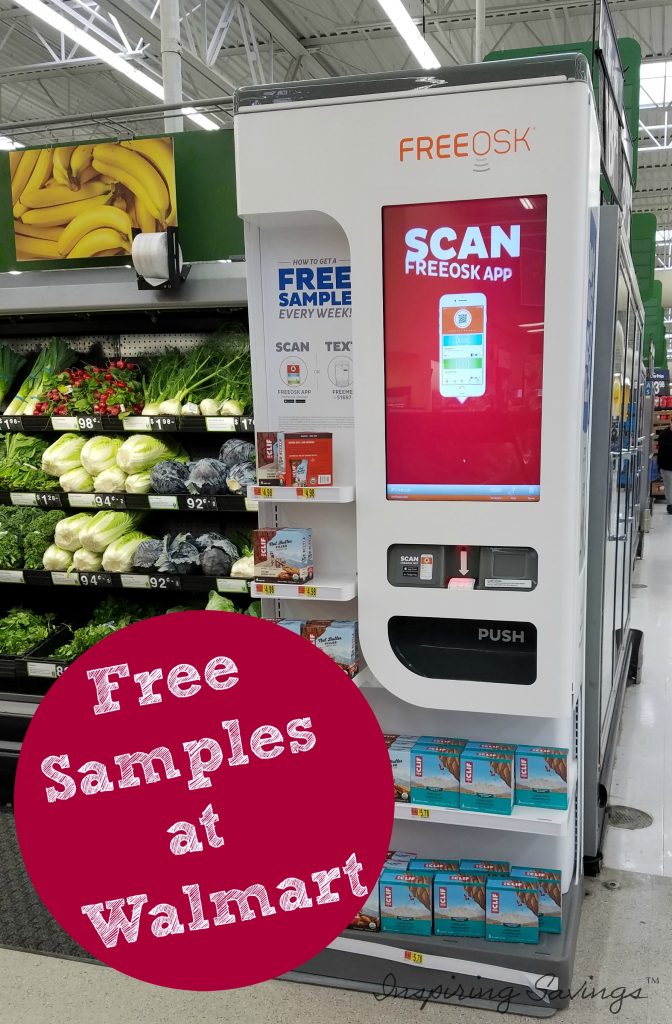 Freeosk is a fast, fun way to get FREE samples. Available at your local Walmart or Sam's Club store. Time to get some amazing FREE samples.