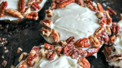 Finished Carrot Cake Cookies