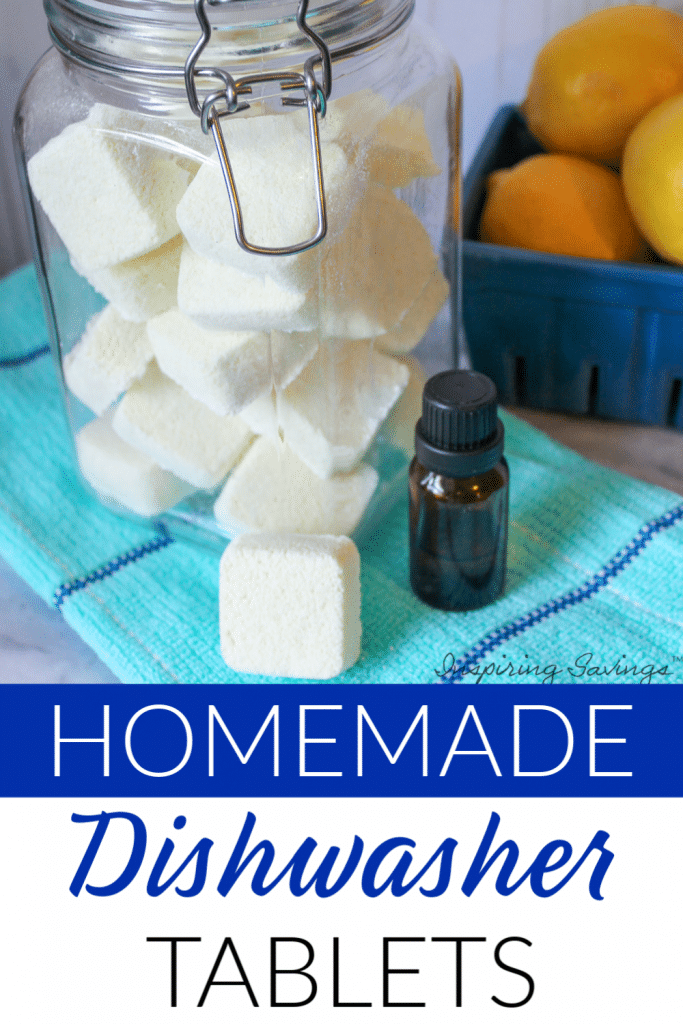 Homemade dishwasher Tablets - Laundry DIY Tablets