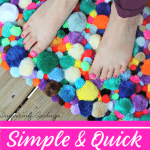 DIY POM POM Rug e1577922003462