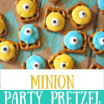 Minion Eyeball Pretzel snack