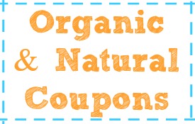 Organic & Natural Coupons - Call to Action Button