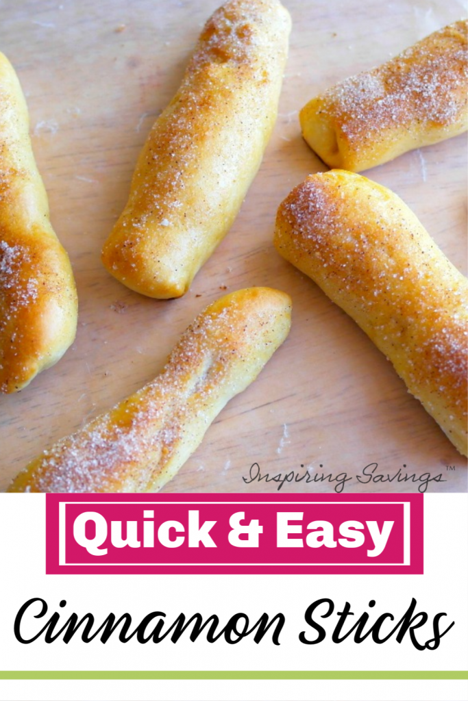 Quick & Easy Cinnamon Sticks