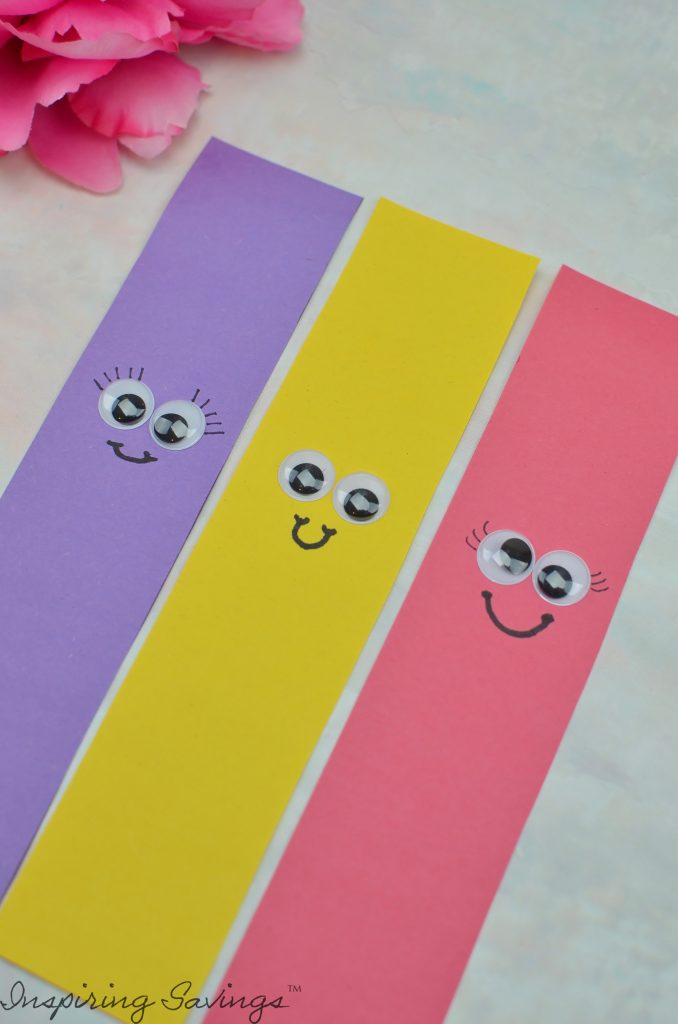 Adding Faces to paper construction strips