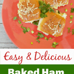 left over ham recipe baked Ham Sammies e1561559918365