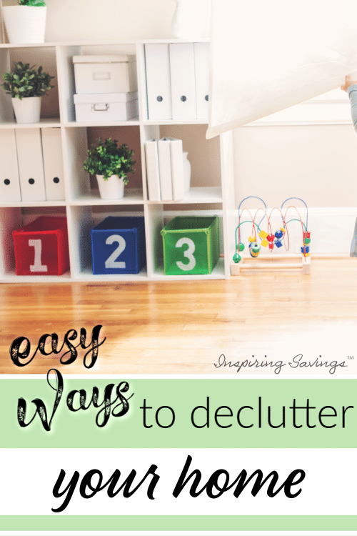 Easy Ways to declutter your home