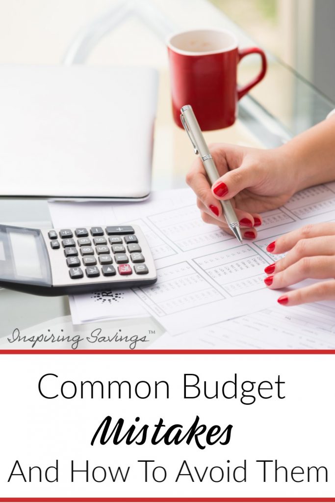 Common Budget Mistake and how to avoid them