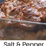 Salt pepper pork cutlets