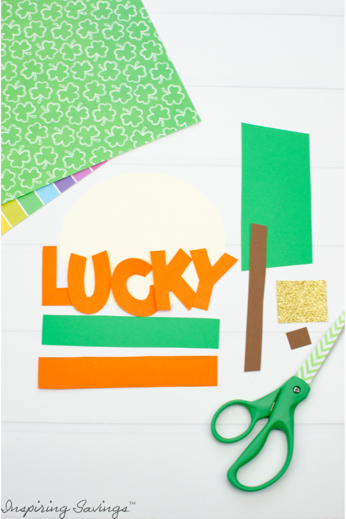 Templates Cut Out for Lucky Leprechaun Craft