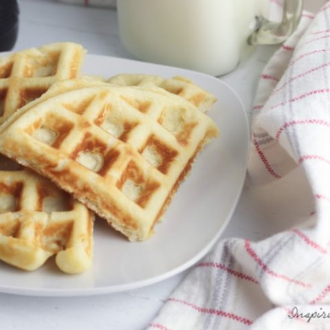 Gluten Free Homemade Belgian Waffles