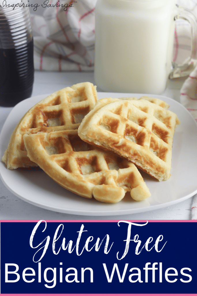 Gluten Free Homemade Belgian Waffles