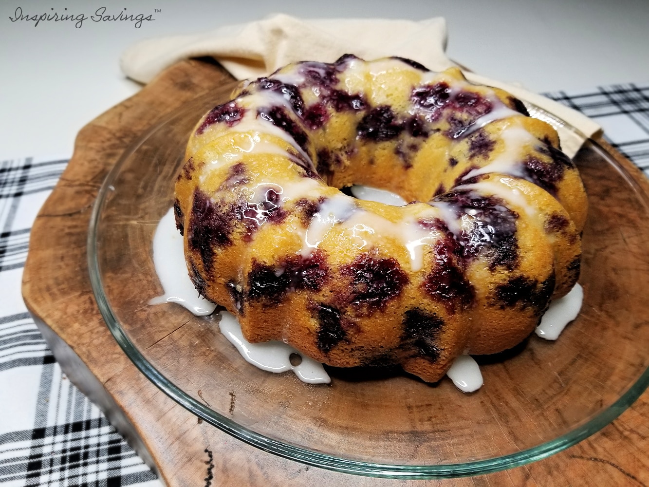blueberry sour cream cake using cake mix