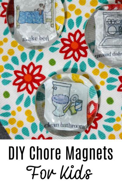 DIY Chore Magnets for Kids
