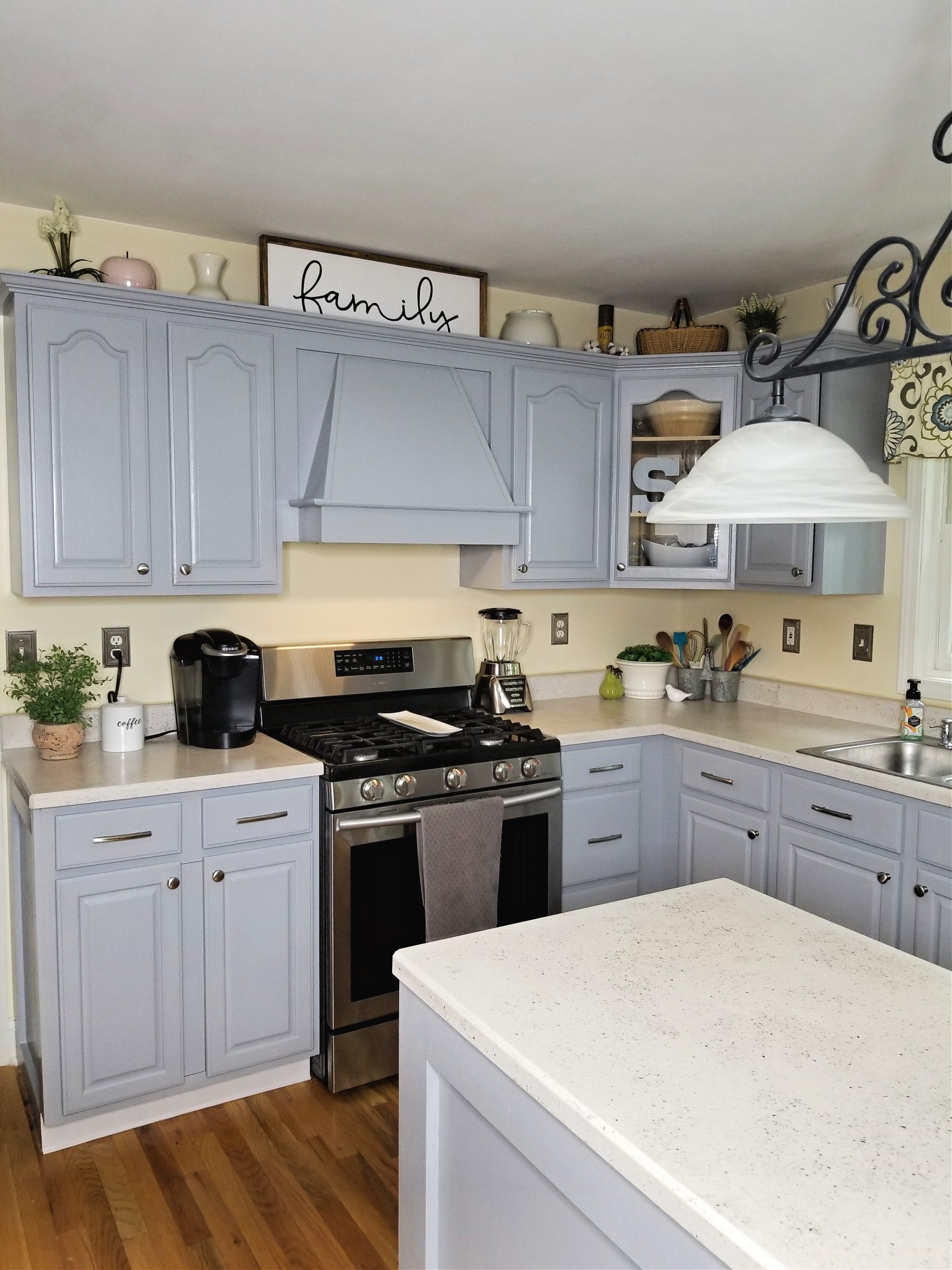 Kitchen Makeover after using Daich Spreadstone Finishing Kit