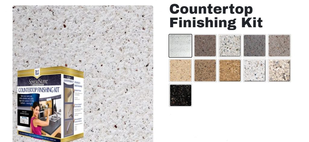 Daich Spreadstone Finishing Kit Color Options for Kitchen Countertops