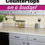 DIY Stone Countertops on a budget