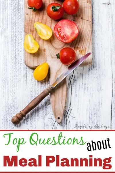 Frequently Asked Questions About Meal Planning