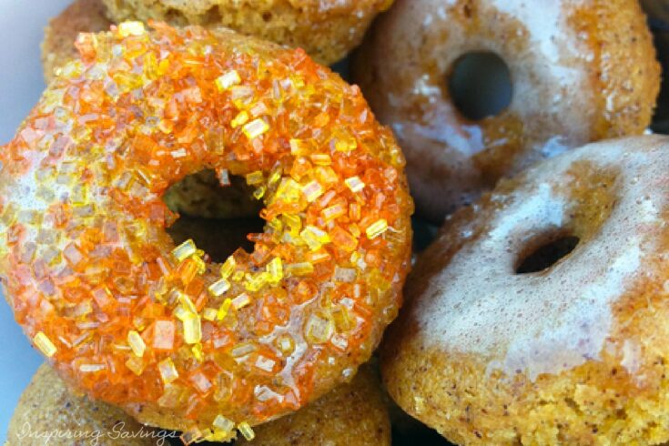 Baked Donuts Pumpkin Spice Done