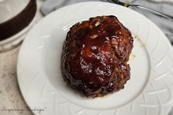 oven baked BBQ Meatloaf 1