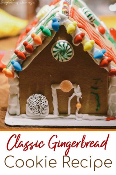 Classic gingerbread house Cookie Recipe