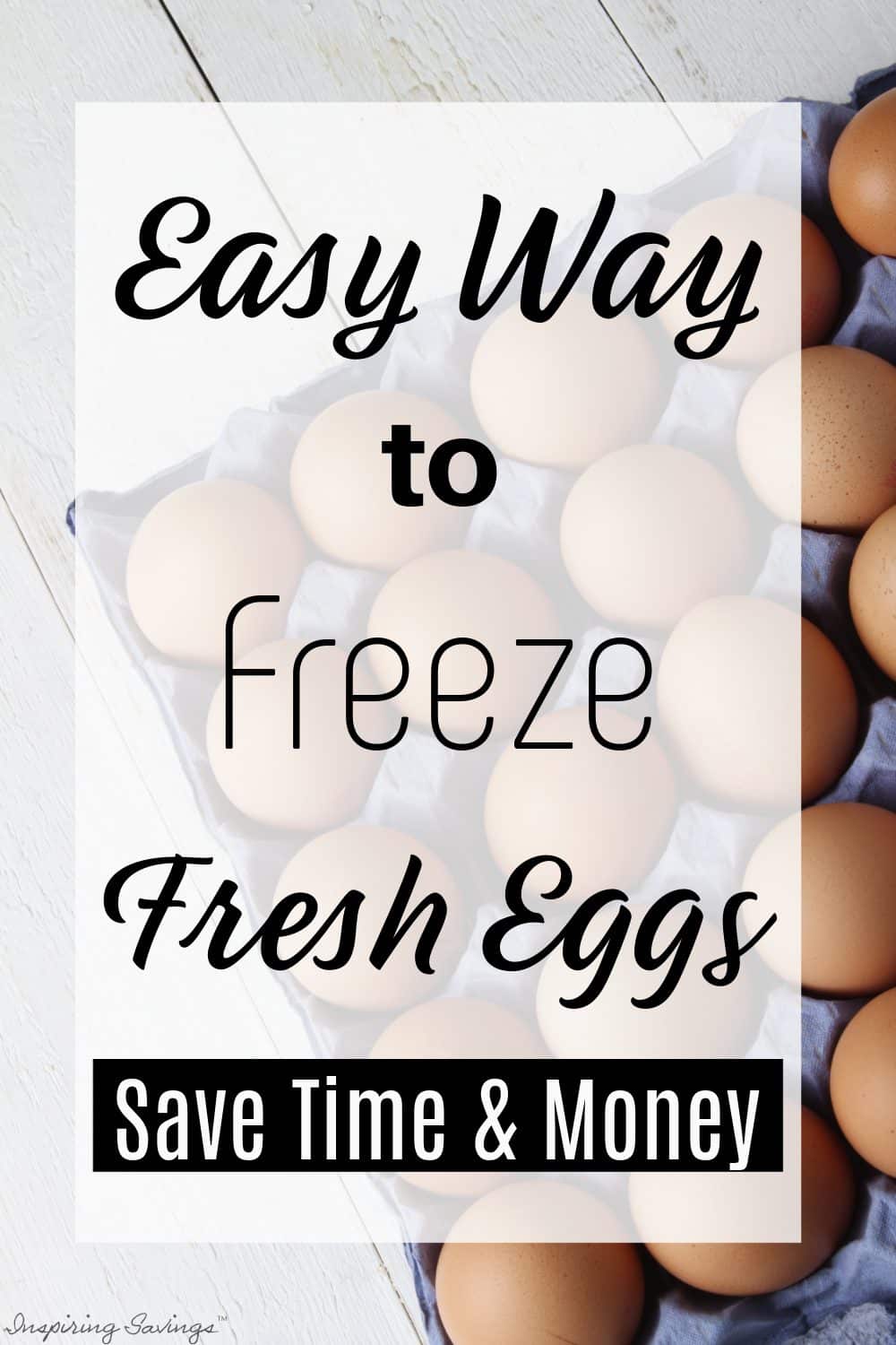 Freeze Fresh Eggs