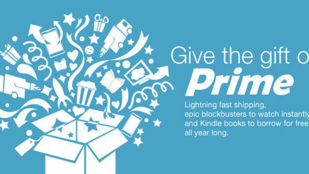 Amazon Prime as a gift option