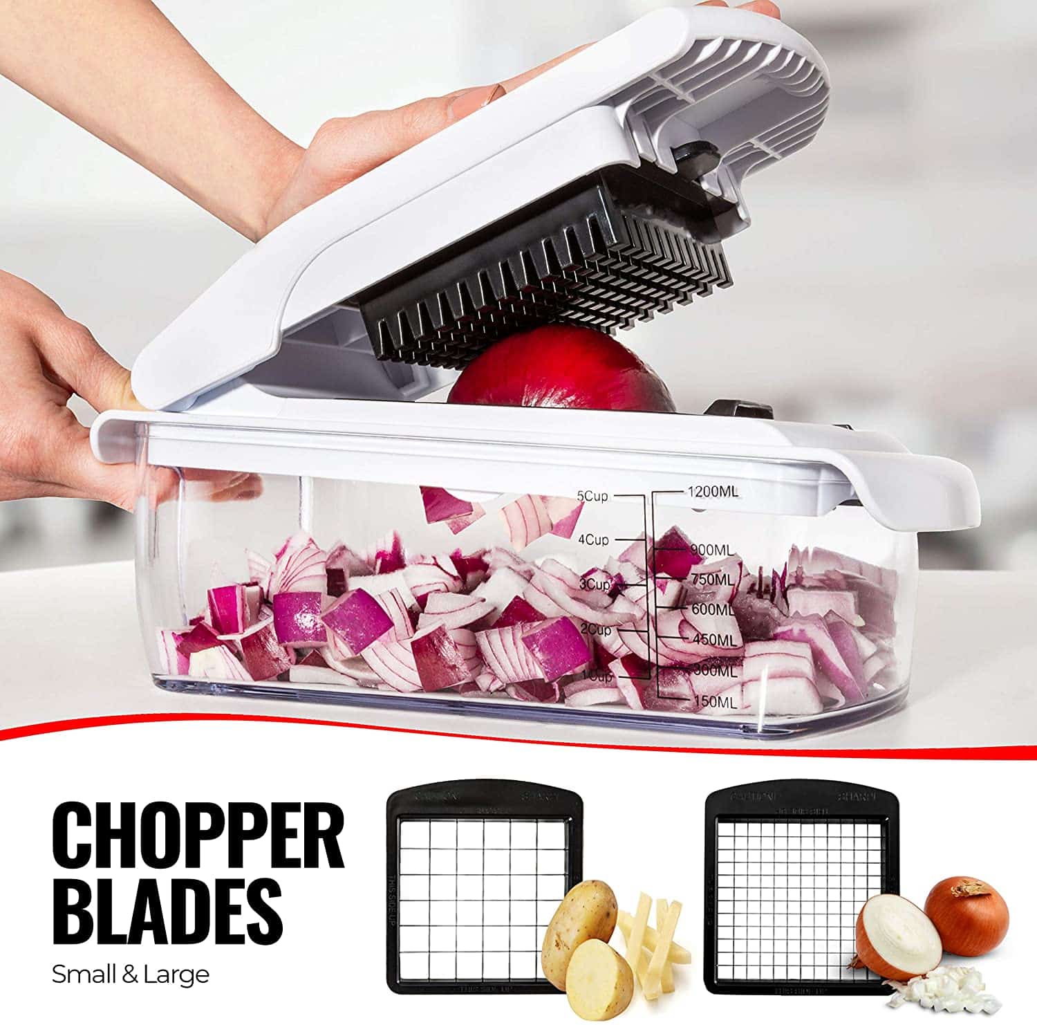 vegetable chopper - kitchen gadgets