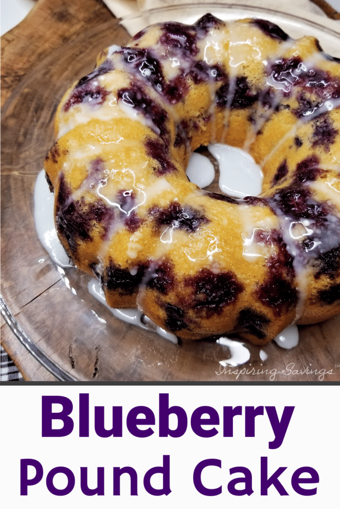 Blueberry ound Cake recipe