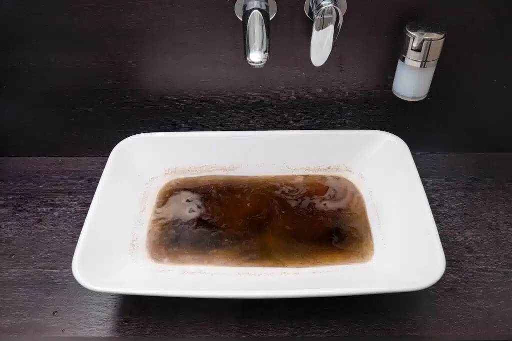 Clogged Sink