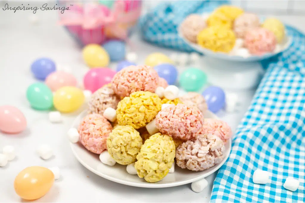 Easter Rice Krispies Egg Treats
