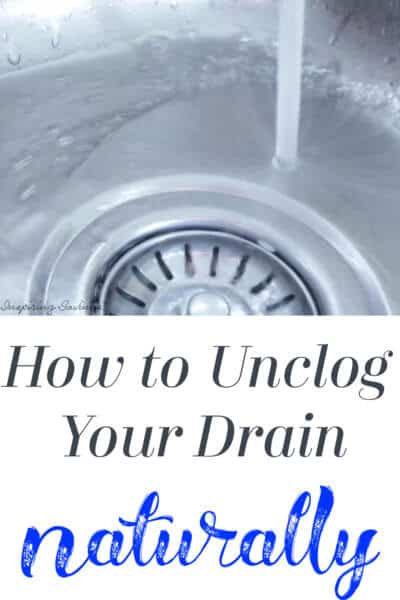 How to unclog your drain naturally