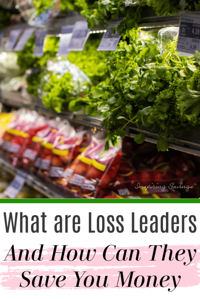 Produce section of grocery store - loss leaders