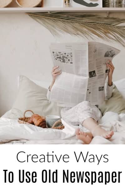 Creative ways newspaper