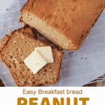 Peanut Butter bread breakfast