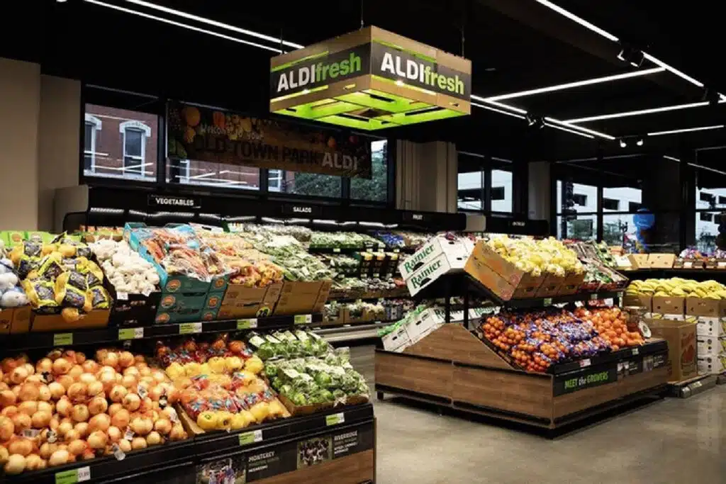 Aldi Produce Section