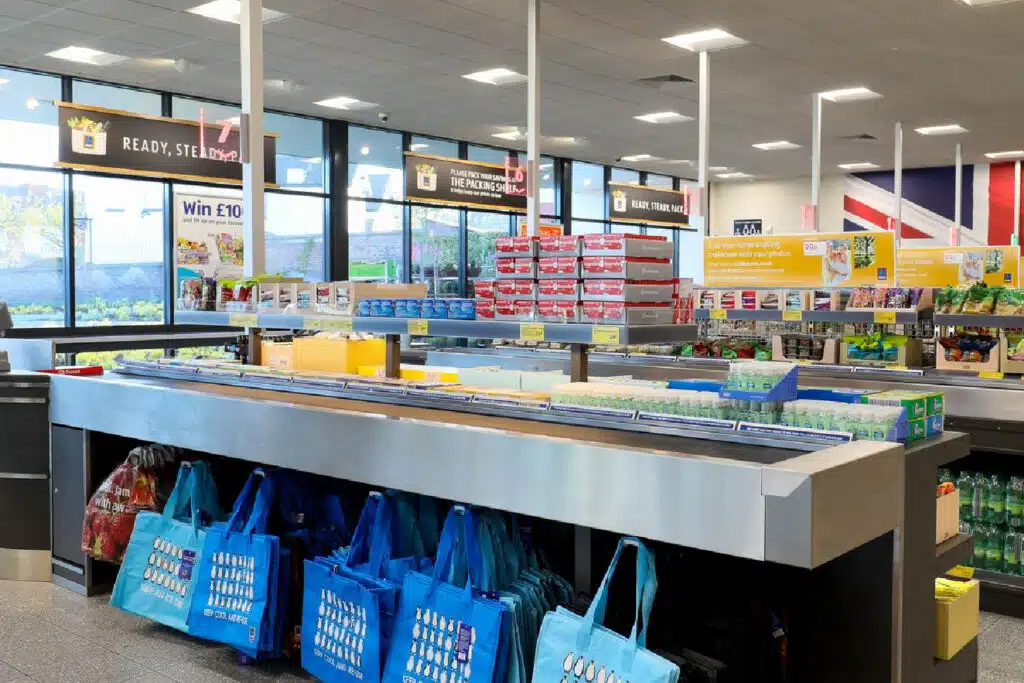 Aldi Checkout register - tips for shopping at aldi