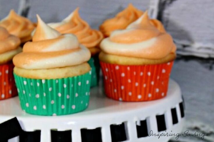 Orange crush cupcakes