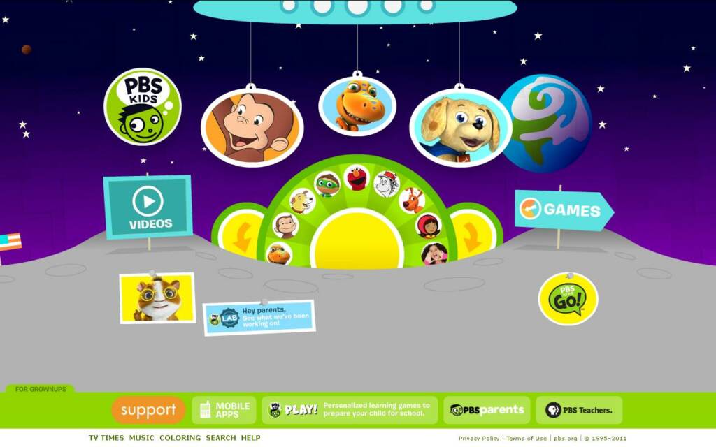 PBS Kids Fun games for learning